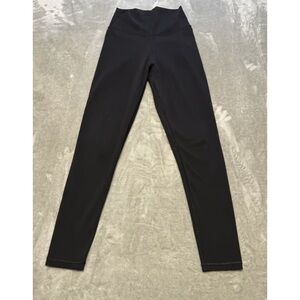 Agent84 Women’s Black High Rise Scrunch Back Leggings Athletic Yoga Gym Pants